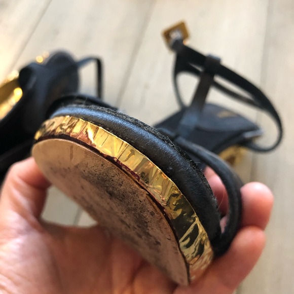 LV runway sandal satin size 38 - Picture 8 of 8